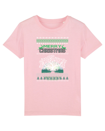 Merry Christmas Cotton Pink
