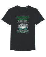 Merry Christmas Tricou mânecă scurtă guler larg Bărbat Skater