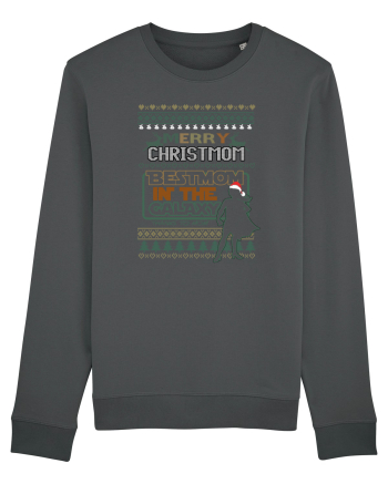 Merry Christmom Best Mom In Galaxy Anthracite