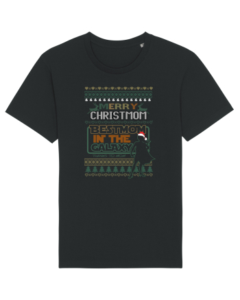 Merry Christmom Best Mom In Galaxy Black
