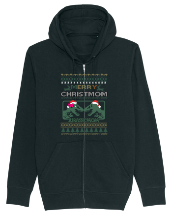 Merry Christmom Jurassic Mom Black