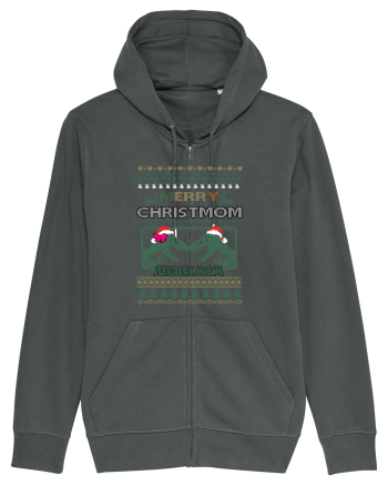 Merry Christmom Jurassic Mom Anthracite