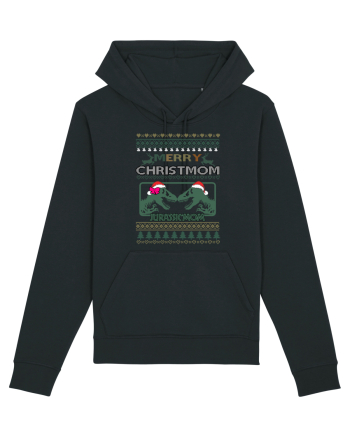 Merry Christmom Jurassic Mom Black