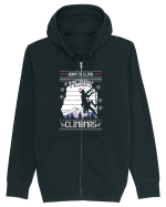 Merry Climbmas Born To Climb Hanorac cu fermoar Unisex Connector