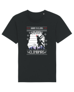 Merry Climbmas Born To Climb Tricou mânecă scurtă Unisex Rocker