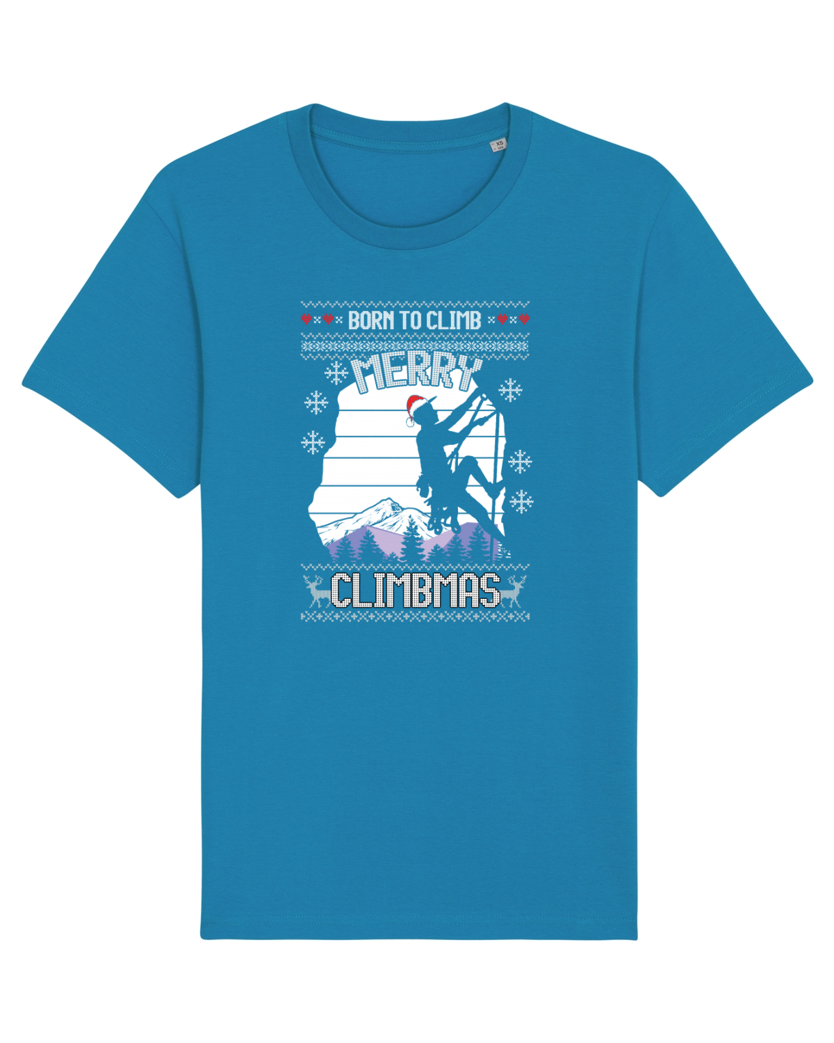Tricou mânecă scurtă Unisex Rocker Azur