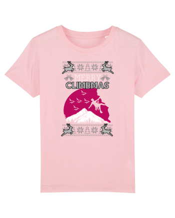 Merry Climbmas Cotton Pink