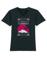 Merry Climbmas Tricou mânecă scurtă guler V Bărbat Presenter