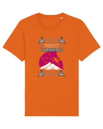 Merry Climbmas Bright Orange