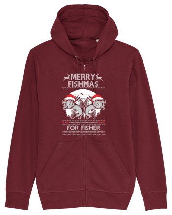 Merry Fishmas Burgundy
