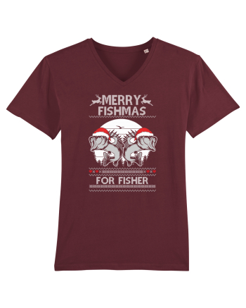 Merry Fishmas Burgundy