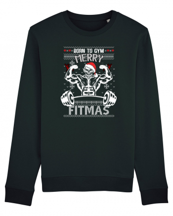 Merry Fitmas Born To Gym Black