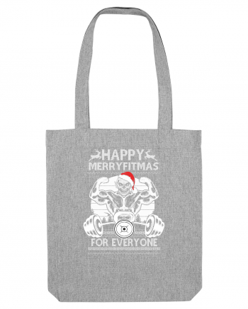 Merry Fitmas For Everyoane Heather Grey