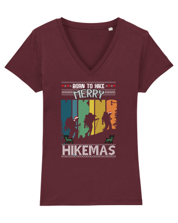 Merry Hikemas Born To Hike Burgundy