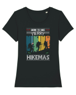 Merry Hikemas Born To Hike Tricou mânecă scurtă guler larg fitted Damă Expresser