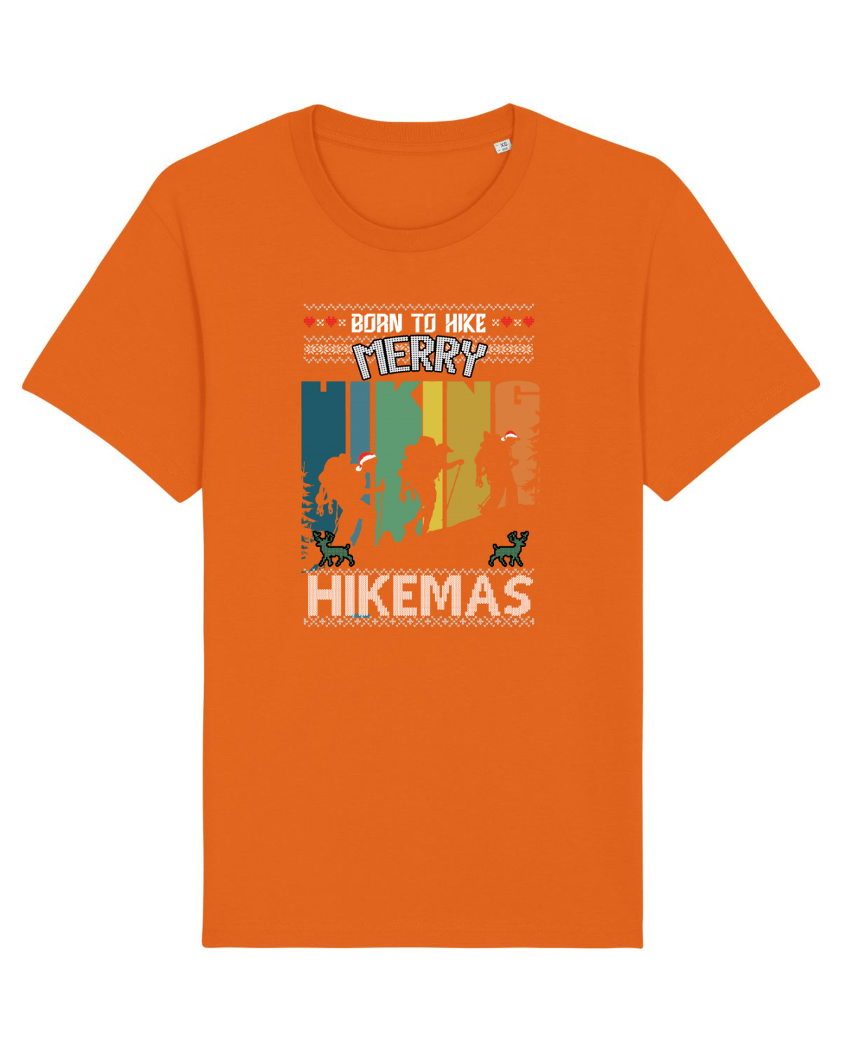 Tricou mânecă scurtă Unisex Rocker Bright Orange