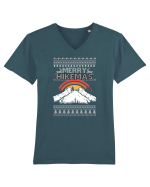 Merry Hikemas Tricou mânecă scurtă guler V Bărbat Presenter