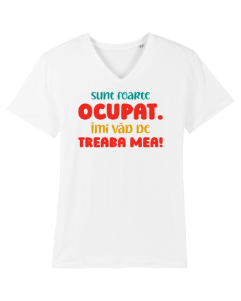 Sunt ocupat White