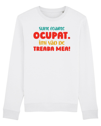 Sunt ocupat White