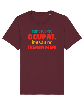 Sunt ocupat Burgundy