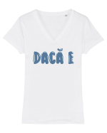 Dacă e Tricou mânecă scurtă guler V Damă Evoker
