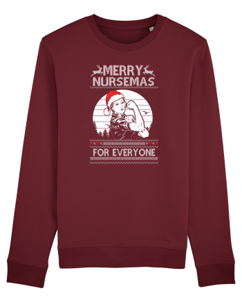 Merry Nursemas For Everyone Burgundy