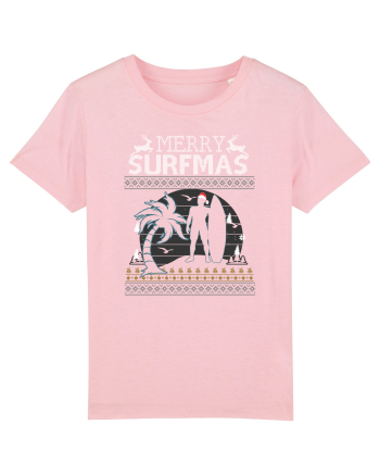 Merry Surfmas Cotton Pink