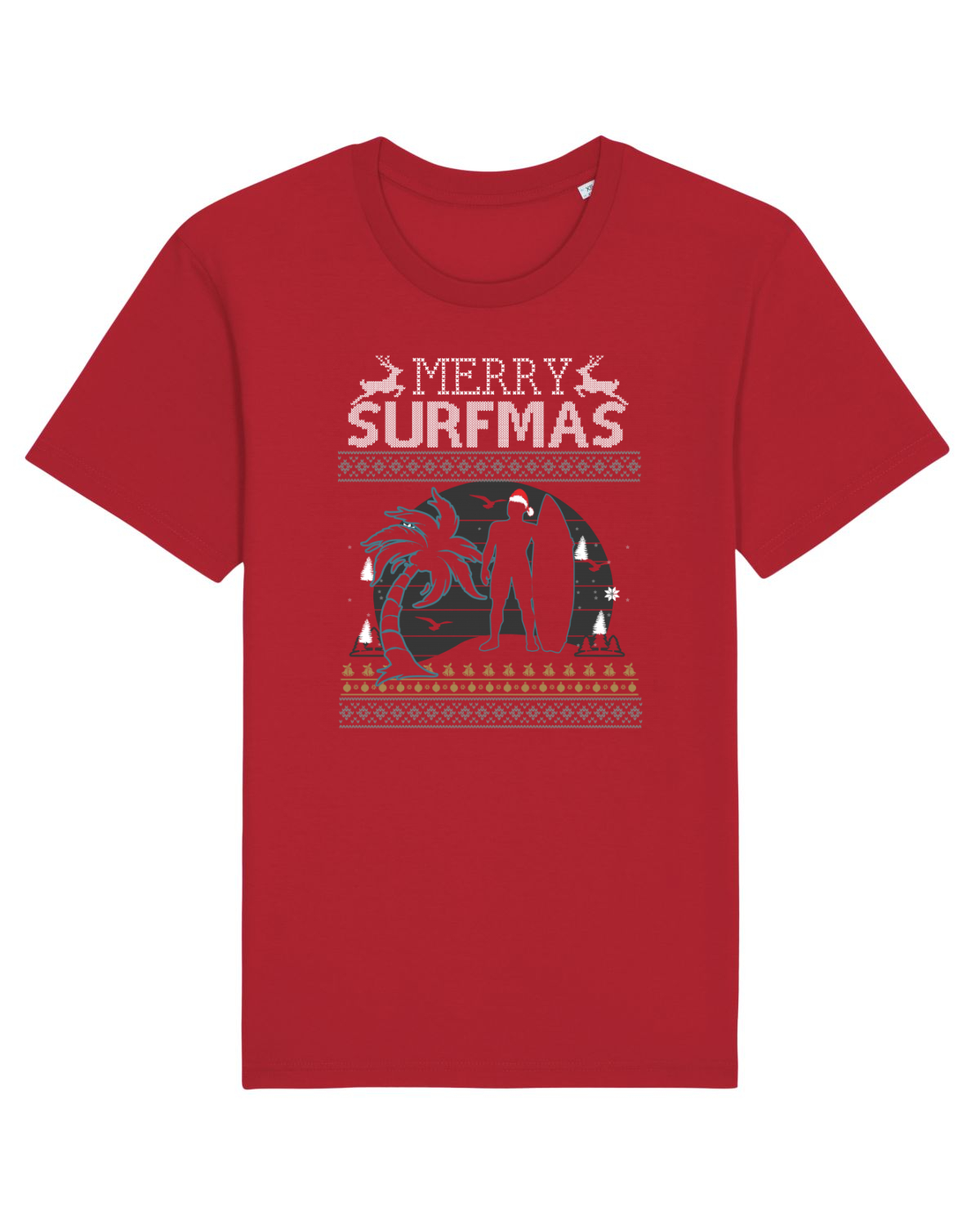 Tricou mânecă scurtă Unisex Rocker Red