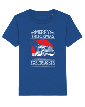 Merry Truckmas For Trucker Majorelle Blue
