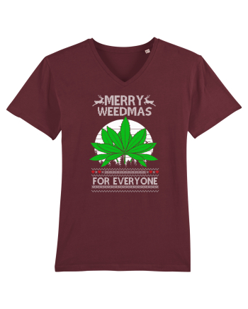 Merry Weedmas For Everyone Burgundy