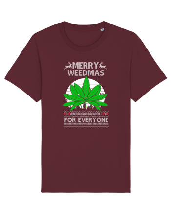 Merry Weedmas For Everyone Burgundy