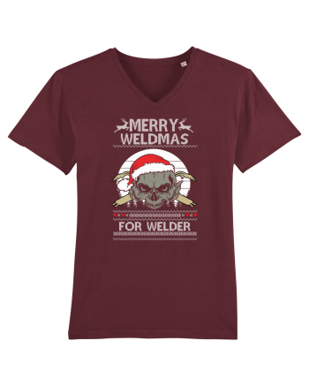Merry Weldmas Burgundy