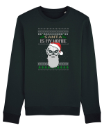 Santa Is My Homie Bluză mânecă lungă Unisex Rise