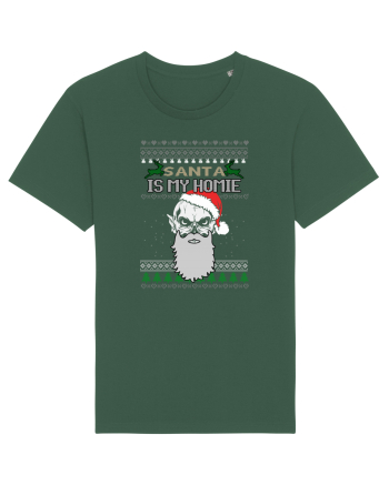 Santa Is My Homie Bottle Green