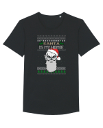 Santa Is My Homie Tricou mânecă scurtă guler larg Bărbat Skater