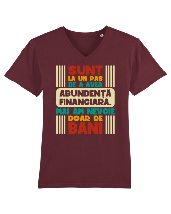 Abundență financiară V2 Burgundy