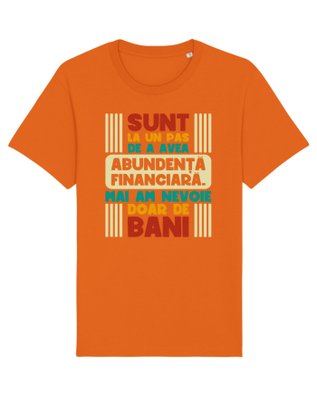 Abundență financiară V2 Bright Orange