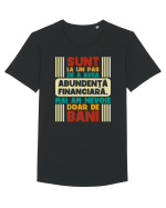 Abundență financiară V2 Tricou mânecă scurtă guler larg Bărbat Skater