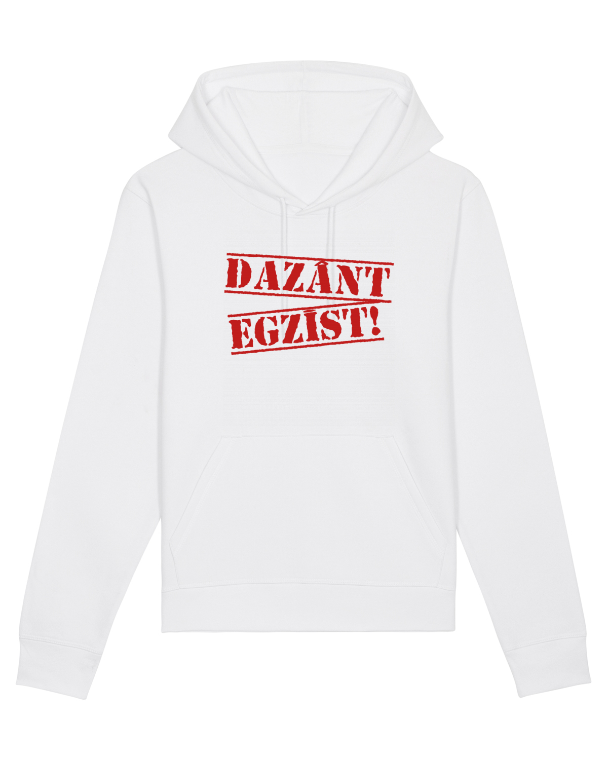 Hanorac Unisex Drummer White
