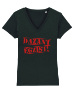 Dazant Egzist! Tricou mânecă scurtă guler V Damă Evoker