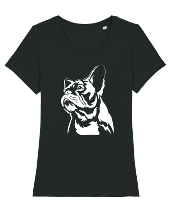 French bulldog Black