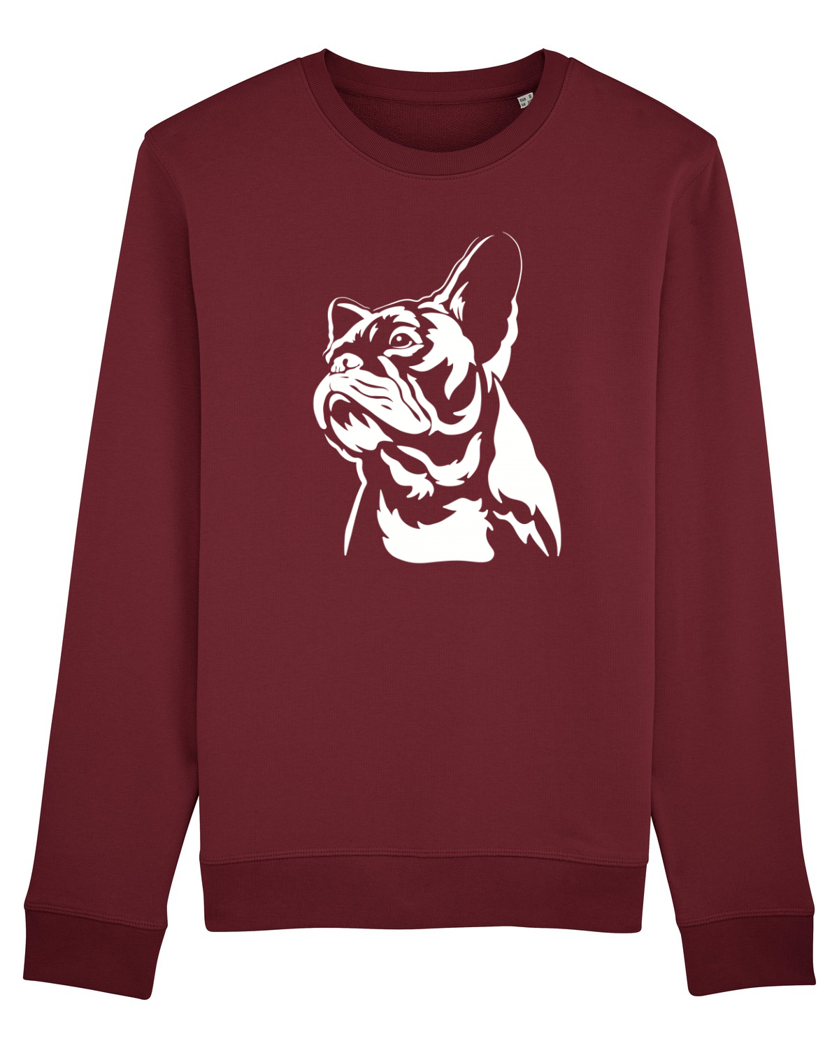 Bluză mânecă lungă Unisex Rise Burgundy