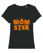 MomSter Tricou mânecă scurtă guler larg fitted Damă Expresser