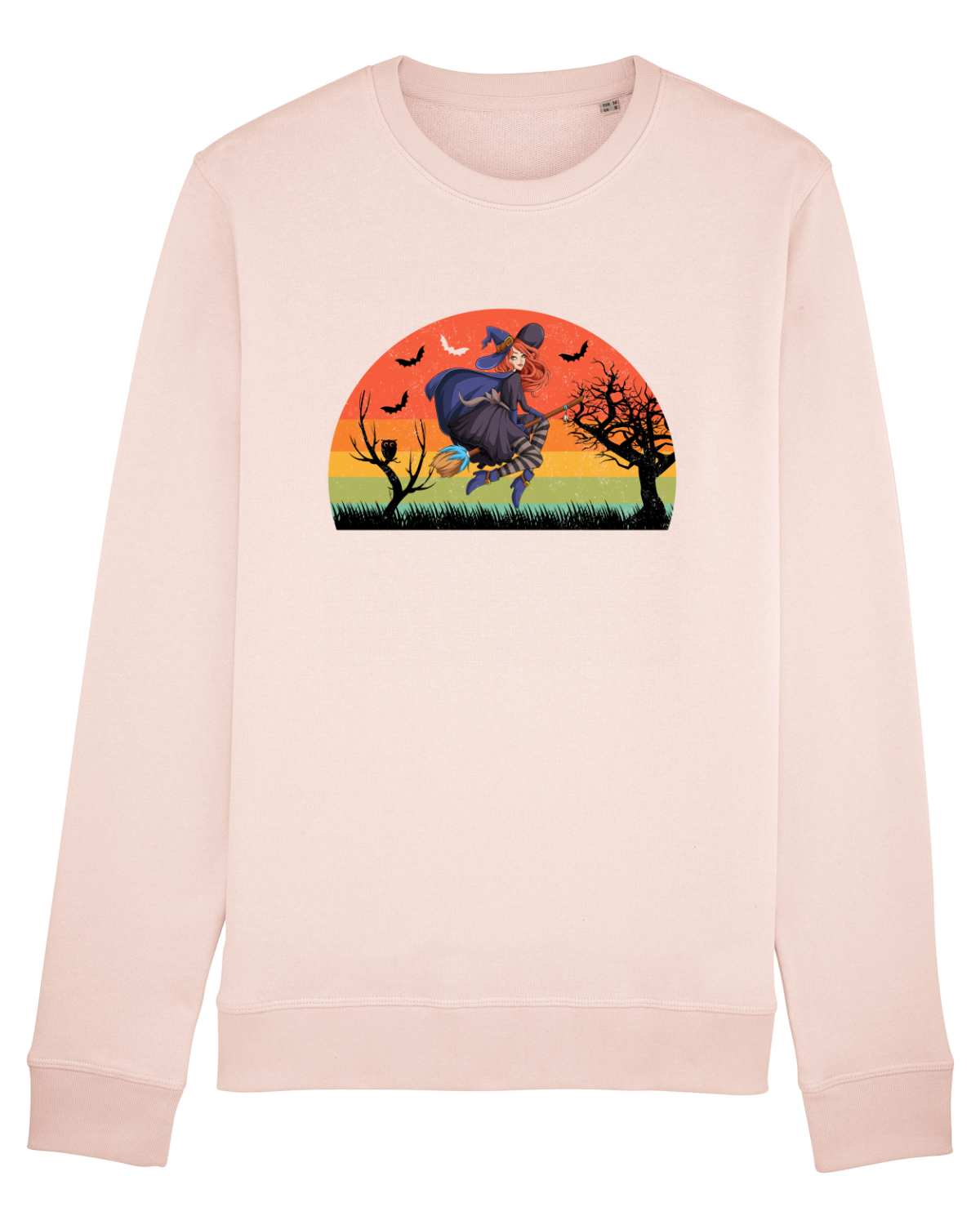 Bluză mânecă lungă Unisex Rise Candy Pink