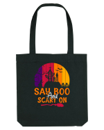 Say boo and scary on Sacoșă textilă