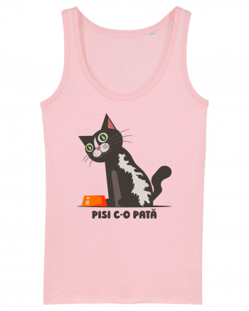 Pisi c-o pată Cotton Pink