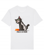 Pisi c-o pată Tricou mânecă scurtă Unisex Rocker