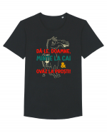 Dă-le, Doamne... Tricou mânecă scurtă guler larg Bărbat Skater