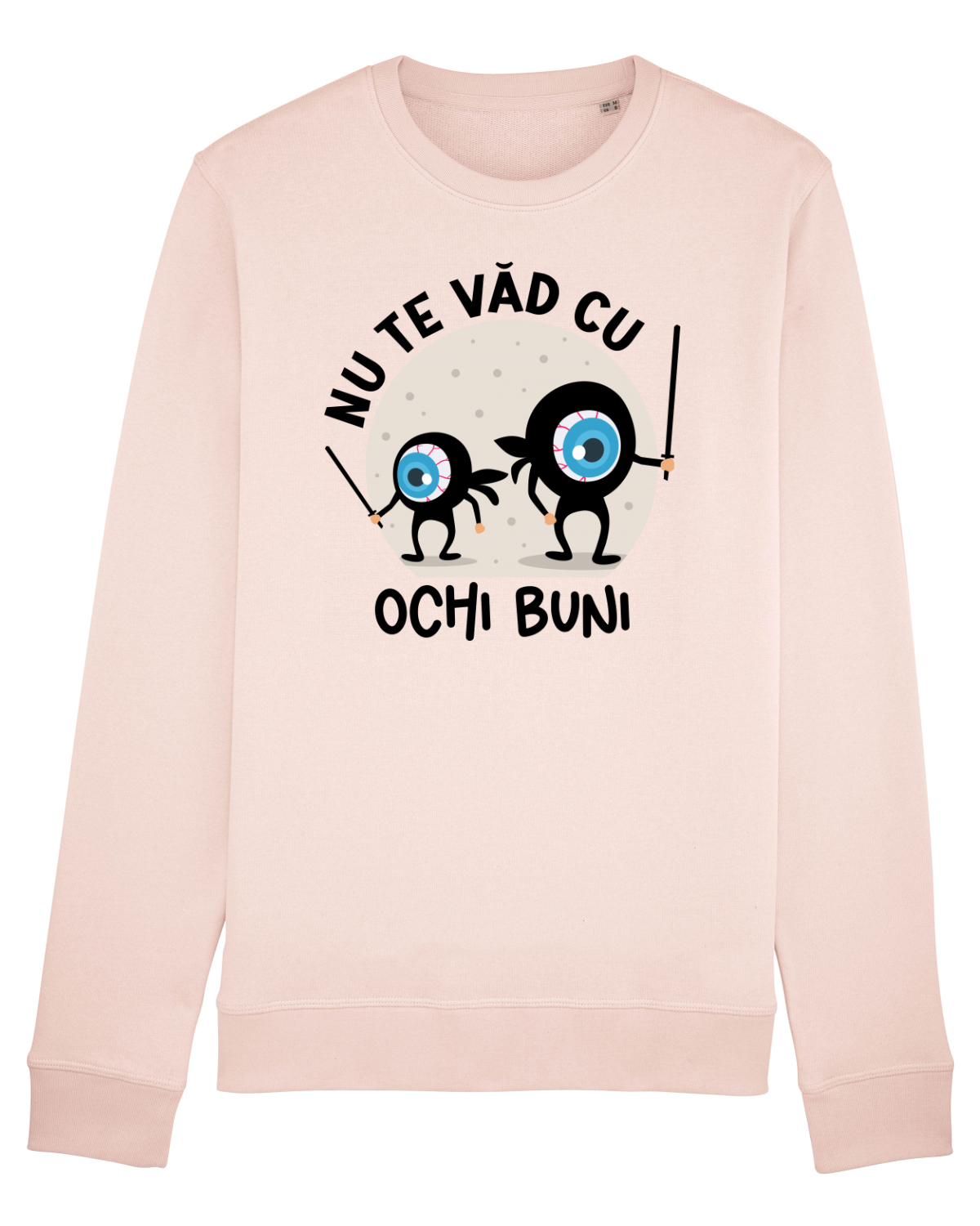 Bluză mânecă lungă Unisex Rise Candy Pink