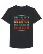 Mamă singură Tricou mânecă scurtă guler larg Bărbat Skater